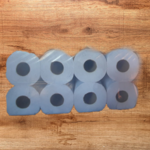 Toilet paper (virgin) 1 ply 9 rolls