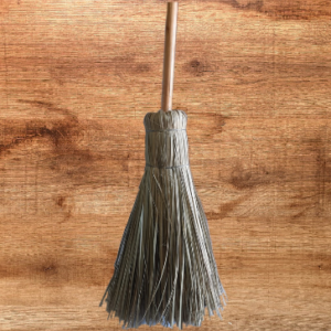 Grass broom